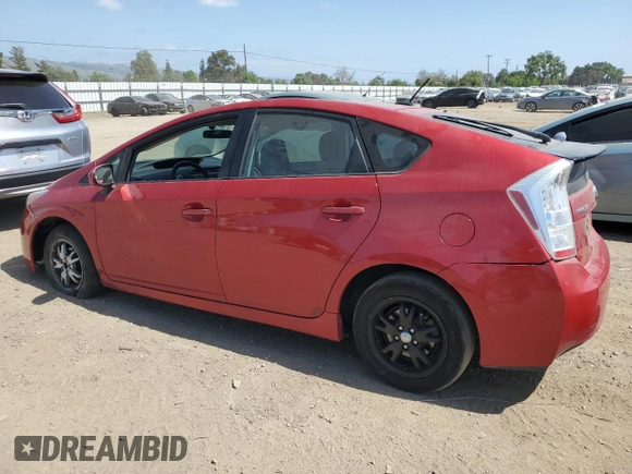 2010 Toyota Prius II with VIN JTDKN3DU3A0077648, listed as a Copart auction lot 54373125 with 187,969 mi miles and Salvage Title. Bid and sale history available at DreamBid. Image 2.