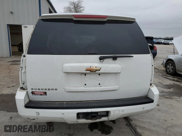2008 Chevrolet Suburban LTZ with VIN 3GNFC16J58G313471, listed as a Copart auction lot 46770114 with 251,801 mi miles and Salvage Title. Bid and sale history available at carsss.com. Image 6.