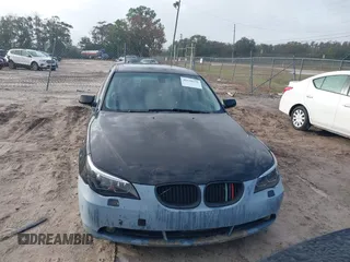 2004 BMW 5 Series 525i with VIN WBANA53574B845023, listed as a IAAI auction lot 41139275 with 163,597 mi miles. Bid and sale history available at carsss.com. Image 6.