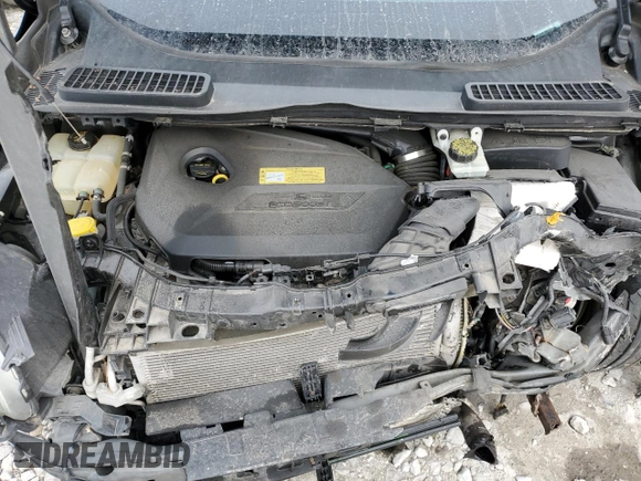 2014 Ford Escape Titanium with VIN 1FMCU0JX6EUB78701, listed as a Copart auction lot 50612945 with 105,729 mi miles and Salvage Title. Bid and sale history available at carsss.com. Image 12.