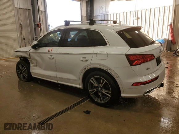 2020 Audi Q5 Premium Plus with VIN WA1E2AFY2L2080987, listed as a Copart auction lot 89344955 with 55,463 mi miles and Salvage title. Bid and sale history available at DreamBid. Image 2.