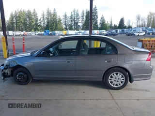 2004 Honda Civic LX with VIN 2HGES165X4H536000, listed as a IAAI auction lot 41950233 with 214,537 mi miles. Bid and sale history available at carsss.com. Image 14.