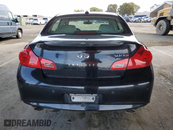 2010 Infiniti G37 x with VIN JN1CV6AR6AM460873, listed as a Copart auction lot 51182505 with 76,578 mi miles and Salvage Title. Bid and sale history available at DreamBid. Image 6.