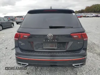 2023 Volkswagen Tiguan SEL R-Line with VIN 3VV4B7AX6PM020956, listed as a Copart auction lot 79680384 with 31,220 mi miles and Salvage title. Bid and sale history available at DreamBid. Image 6.