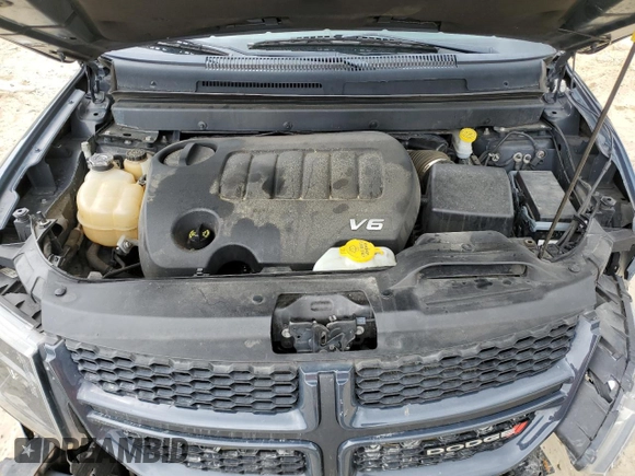 2018 Dodge Journey GT with VIN 3C4PDCEG6JT380234, listed as a Copart auction lot 71820454 with 134,293 mi miles and Salvage title. Bid and sale history available at DreamBid. Image 13.