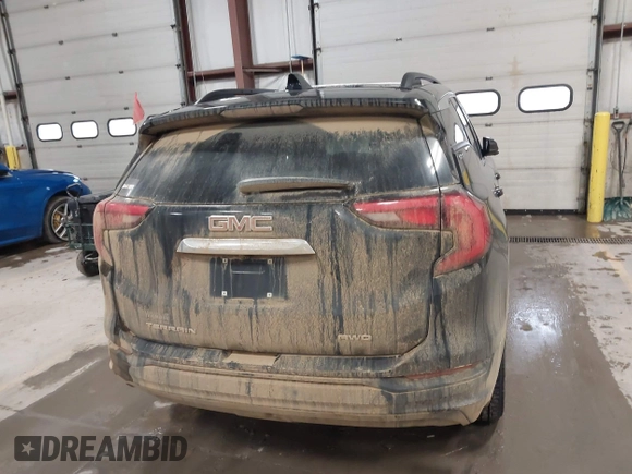 2019 GMC Terrain SLE with VIN 3GKALTEV8KL307623, listed as a IAAI auction lot 41160633 with 63,357 mi miles. Bid and sale history available at carsss.com. Image 16.