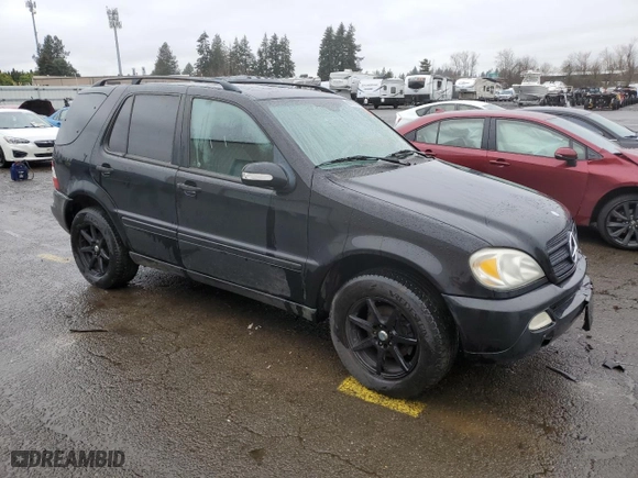 2002 Mercedes-Benz M-Class with VIN 4JGAB54E62A343938, listed as a Copart auction lot 87127184 with 226,811 mi miles and Clean Title. Bid and sale history available at carsss.com. Image 4.