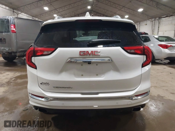 2019 GMC Terrain Denali with VIN 3GKALSEX5KL284619, listed as a IAAI auction lot 41683881 with 96,420 mi miles. Bid and sale history available at carsss.com. Image 16.