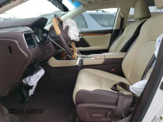 2019 Lexus RX with VIN 2T2BGMCA5KC042989, listed as a Copart auction lot 50247715 with 0 mi miles and Salvage Title. Bid and sale history available at carsss.com. Image 7.