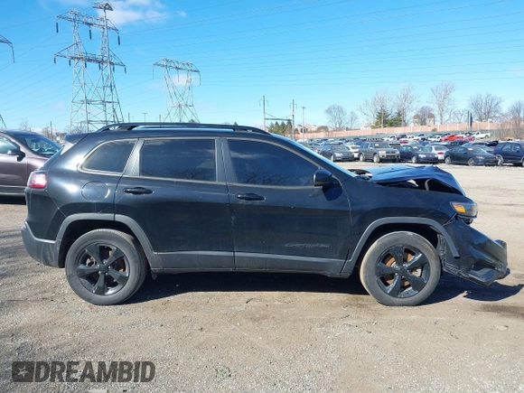 2020 Jeep Cherokee Altitude with VIN 1C4PJMLN5LD550821, listed as a IAAI auction lot 41624769 with 51,803 mi miles. Bid and sale history available at carsss.com. Image 13.