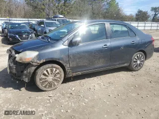 2007 Toyota Yaris with VIN JTDBT903X71067336, listed as a Copart auction lot 50500595 with 196,914 mi miles and Salvage Title. Bid and sale history available at carsss.com. Image 1.