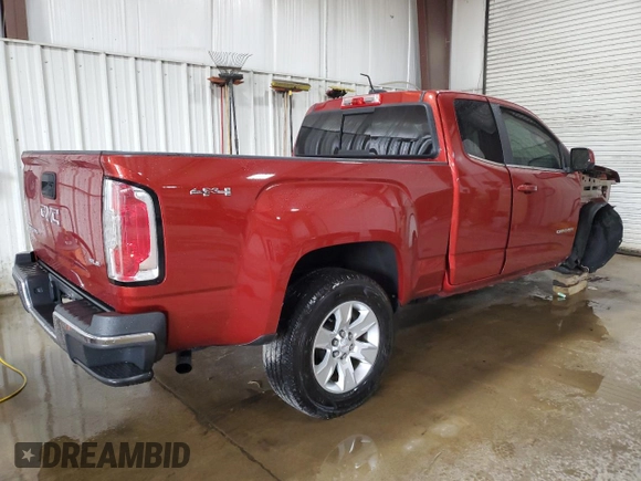 2016 GMC Canyon 4WD SLE with VIN 1GTH6CE30G1230910, listed as a Copart auction lot 53234045 with 74,344 mi miles and Salvage Title. Bid and sale history available at carsss.com. Image 3.