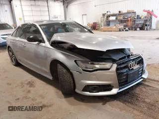 2018 Audi A6 Premium Plus with VIN WAUG3AFC5JN034420, listed as a IAAI auction lot 41281904 with 155,787 mi miles. Bid and sale history available at carsss.com. Image 1.