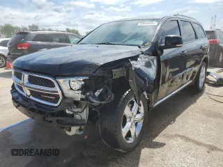 2012 Dodge Durango Crew with VIN 1C4SDHDT2CC229721, listed as a Copart auction lot 68546654 with 118,111 mi miles and Salvage title. Bid and sale history available at DreamBid. Image 1.