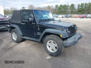 2010 Jeep Wrangler Sport with VIN 1J4GA2D1XAL139184, listed as a IAAI auction lot 41917824 with 74,500 mi miles and . Bid and sale history available at carsss.com. Image 1.