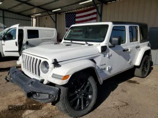 2023 Jeep Wrangler Sahara with VIN 1C4JJXP66PW642489, listed as a Copart auction lot 63671805 with Not provided miles and Clean title. Bid and sale history available at DreamBid. Image 1.