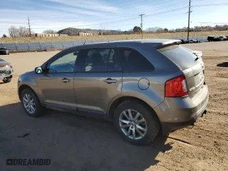 2013 Ford Edge SEL with VIN 2FMDK4JCXDBE18819, listed as a Copart auction lot 48616425 with 222,205 mi miles and Salvage Title. Bid and sale history available at carsss.com. Image 2.