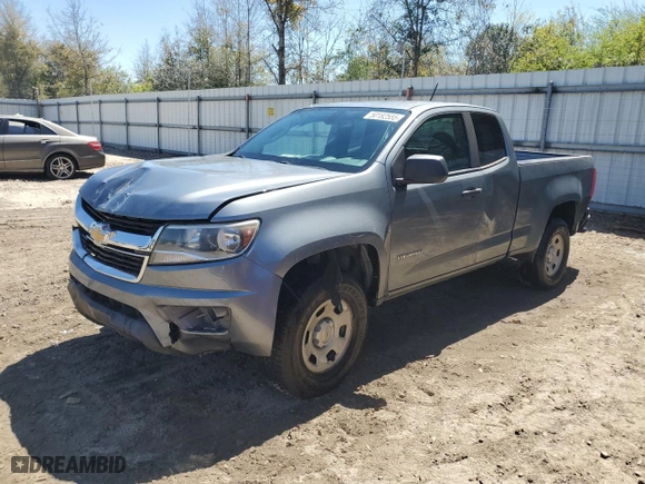 2018 Chevrolet Colorado 2WD Work Truck with VIN 1GCHSBEA6J1299242, listed as a Copart auction lot 50182555 with 76,816 mi miles and Salvage Title. Bid and sale history available at carsss.com. Image 1.