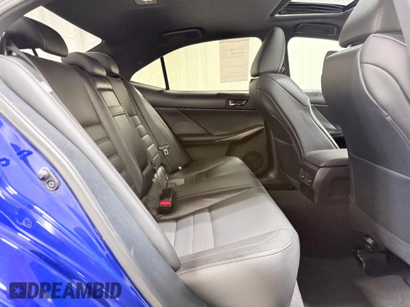 2016 Lexus IS 200t with VIN JTHBA1D26G5002502, listed as a Copart auction lot 55499485 with 103,558 mi miles and Clean Title. Bid and sale history available at DreamBid. Image 6.