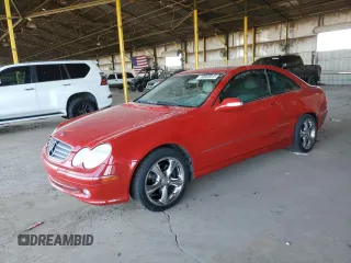 2005 Mercedes-Benz CLK-Class 3.2L with VIN WDBTJ65J85F147426, listed as a Copart auction lot 48063815 with 138,612 mi miles and Salvage Title. Bid and sale history available at carsss.com. Image 1.