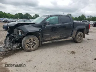 2021 Chevrolet Colorado 4WD Work Truck with VIN 1GCGTBENXM1249542, listed as a Copart auction lot 62680425 with 27,635 mi miles and Salvage title. Bid and sale history available at DreamBid. Image 1.