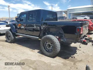 2020 Jeep Gladiator Rubicon z VIN 1C6JJTBG8LL154950, wystawiony jako Copart lot #53676205 z przebiegiem 22 999 mil mil oraz Szkoda całkowita • Salvage title. Historia ofert i sprzedaży dostępna na DreamBid. Obrazek 2.