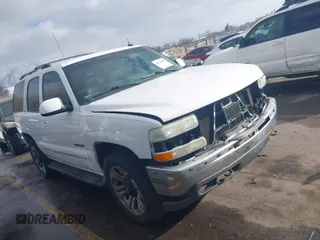 2002 Chevrolet Tahoe LT with VIN 1GNEK13Z62J320749, listed as a IAAI auction lot 41616061 with 224,363 mi miles. Bid and sale history available at carsss.com. Image 1.