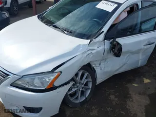 2015 Nissan Sentra S with VIN 3N1AB7APXFY226129, listed as a IAAI auction lot 41901347 with 109,175 mi miles. Bid and sale history available at carsss.com. Image 6.