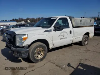 2014 Ford Super Duty F-250 SRW XL with VIN 1FTBF2A61EEA88623, listed as a Copart auction lot 44468835 with 280,258 mi miles and Salvage Title. Bid and sale history available at carsss.com. Image 1.