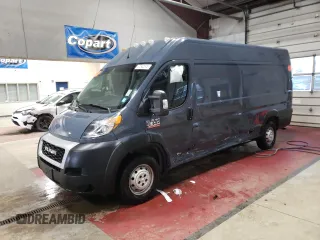 2020 Ram ProMaster Cargo with VIN 3C6URVJG4LE108690, listed as a Copart auction lot 47542605 with 163,992 mi miles and Salvage Title. Bid and sale history available at carsss.com. Image 1.