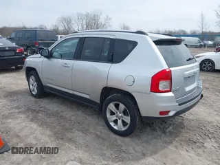 2012 Jeep Compass Sport with VIN 1C4NJDBB4CD624163, listed as a IAAI auction lot 42025783 with 148,928 mi miles. Bid and sale history available at carsss.com. Image 3.