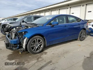 2017 Ford Fusion S with VIN 3FA6P0G75HR333952, listed as a Copart auction lot 48249825 with 62,596 mi miles and Salvage Title. Bid and sale history available at DreamBid. Image 1.