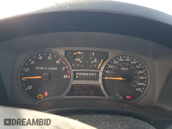 2005 GMC Canyon SLE Z71 with VIN 1GTDT196158195105, listed as a Copart auction lot 81497704 with 245,278 mi miles and Salvage Title. Bid and sale history available at carsss.com. Image 9.