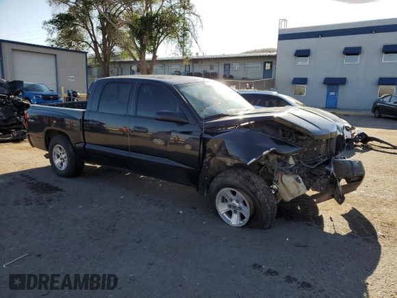 2008 Dodge Dakota SLT with VIN 1D7HW48N28S567955, listed as a Copart auction lot 57846685 with 227,084 mi miles and Salvage title. Bid and sale history available at DreamBid. Image 4.