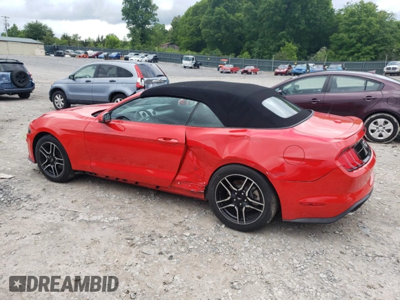 2019 Ford Mustang EcoBoost с VIN 1FATP8UH7K5170388, выставлен на аукционе Copart как лот 55011515 с пробегом 31 010 миль миль и Списание • Salvage title. История ставок и продаж доступна на DreamBid. Изображение 2.