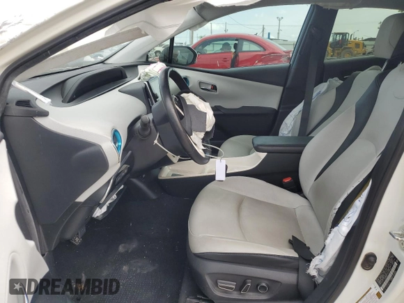 2017 Toyota Prius Plus with VIN JTDKARFP3H3060427, listed as a Copart auction lot 57611485 with Not provided miles and Non repairable. Bid and sale history available at DreamBid. Image 7.