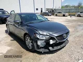 2015 Mazda 6 i Sport with VIN JM1GJ1U62F1167852, listed as a Copart auction lot 52406185 with 130,080 mi miles and Salvage Title. Bid and sale history available at DreamBid. Image 14.