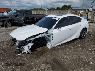 2023 Lexus IS with VIN JTHAP1D24P5003318, listed as a Copart auction lot 69824664 with 999,999 mi miles and Salvage Title. Bid and sale history available at carsss.com. Image 1.