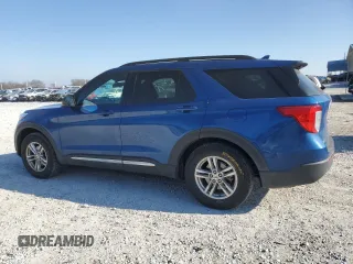 2020 Ford Explorer XLT z VIN 1FMSK7DHXLGA64596, wystawiony jako Copart lot #82782614 z przebiegiem 166 977 mil mil oraz Szkoda całkowita • Salvage title. Historia ofert i sprzedaży dostępna na DreamBid. Obrazek 2.