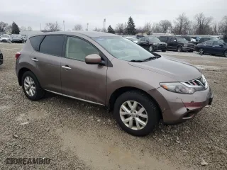2012 Nissan Murano SV with VIN JN8AZ1MW7CW237363, listed as a Copart auction lot 43763025 with 153,415 mi miles and Salvage Title. Bid and sale history available at carsss.com. Image 4.