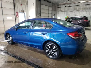 2014 Honda Civic Sedan EX with VIN 19XFB2F85EE236302, listed as a Copart auction lot 54536845 with 208,523 mi miles and Salvage Title. Bid and sale history available at carsss.com. Image 2.