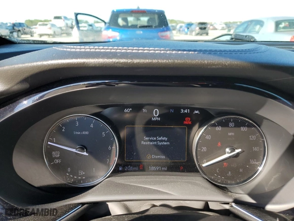 2021 Buick Envision Essence with VIN LRBFZNR41MD109969, listed as a Copart auction lot 45417235 with 18,591 mi miles and Salvage Title. Bid and sale history available at carsss.com. Image 9.