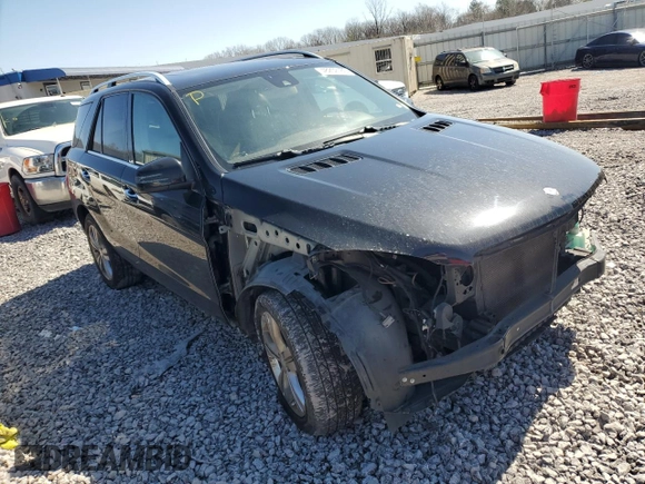 2015 Mercedes-Benz M ML 350 with VIN 4JGDA5JB3FA553624, listed as a Copart auction lot 48252185 with 117,172 mi miles and Salvage Title. Bid and sale history available at carsss.com. Image 4.