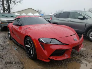 2021 Toyota Supra 3.0 z VIN WZ1DB0C02MW044450, wystawiony jako Copart lot #73321152 z przebiegiem Nie podano mil oraz . Historia ofert i sprzedaży dostępna na DreamBid. Obrazek 4.