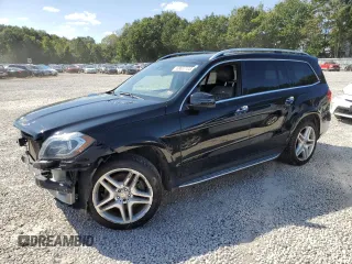 2015 Mercedes-Benz GL-Class GL 550 with VIN 4JGDF7DE0FA595106, listed as a Copart auction lot 68637723 with 120,371 mi miles. Bid and sale history available at carsss.com. Image 1.