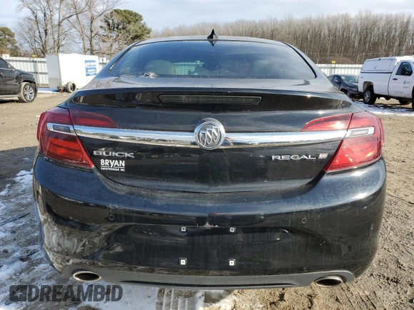 2017 Buick Regal Premium II with VIN 2G4GR5GX1H9124554, listed as a Copart auction lot 41865495 with 86,390 mi miles and Clean Title. Bid and sale history available at carsss.com. Image 6.
