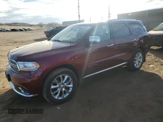 2019 Dodge Durango Citadel with VIN 1C4SDJET1KC549522, listed as a Copart auction lot 85815184 with 73,649 mi miles and Salvage Title. Bid and sale history available at DreamBid. Image 1.