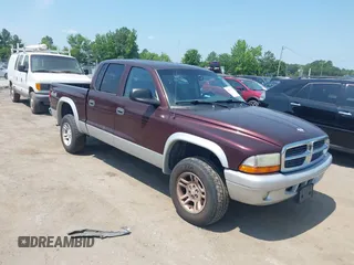2004 Dodge Dakota SLT с VIN 1D7HG48N24S556431, выставлен на аукционе IAAI как лот 42591078 с пробегом 213 777 миль миль и . История ставок и продаж доступна на DreamBid. Изображение 1.