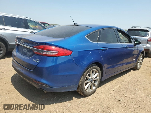 2017 Ford Fusion Hybrid SE with VIN 3FA6P0LU5HR271027, listed as a Copart auction lot 60282535 with 125,247 mi miles and Salvage title. Bid and sale history available at DreamBid. Image 3.