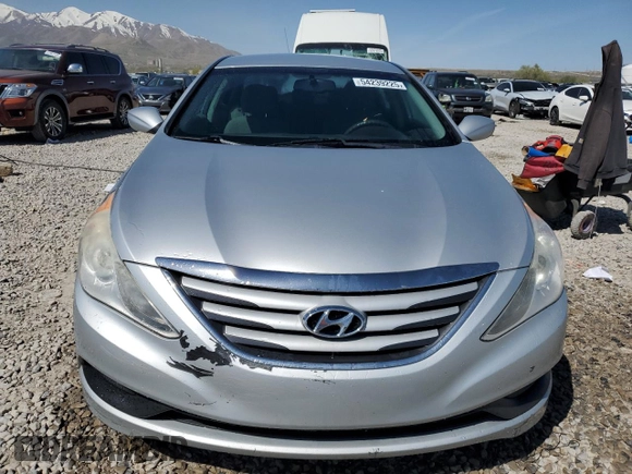 2014 Hyundai Sonata GLS with VIN 5NPEB4AC6EH852282, listed as a Copart auction lot 54239225 with 197,515 mi miles and Salvage Title. Bid and sale history available at carsss.com. Image 5.